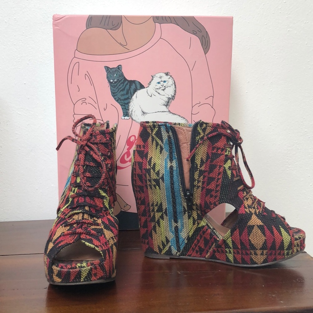 Jeffrey Campbell Mary-Roks Wedges